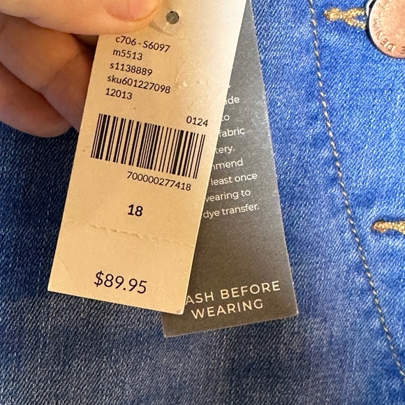 NEW Lane Bryant Pull On Stretch Flare Sailor pants, Size 18 - Picture 4 of 12